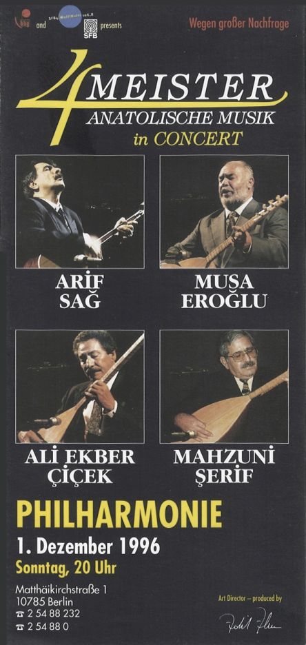 4 Meister Anatolischer Musik