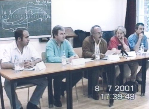 Mehmet Güldağ, Dr. Martin Greve, Tahsin İncirci, Ursula Reinhard und Kemal Zülal